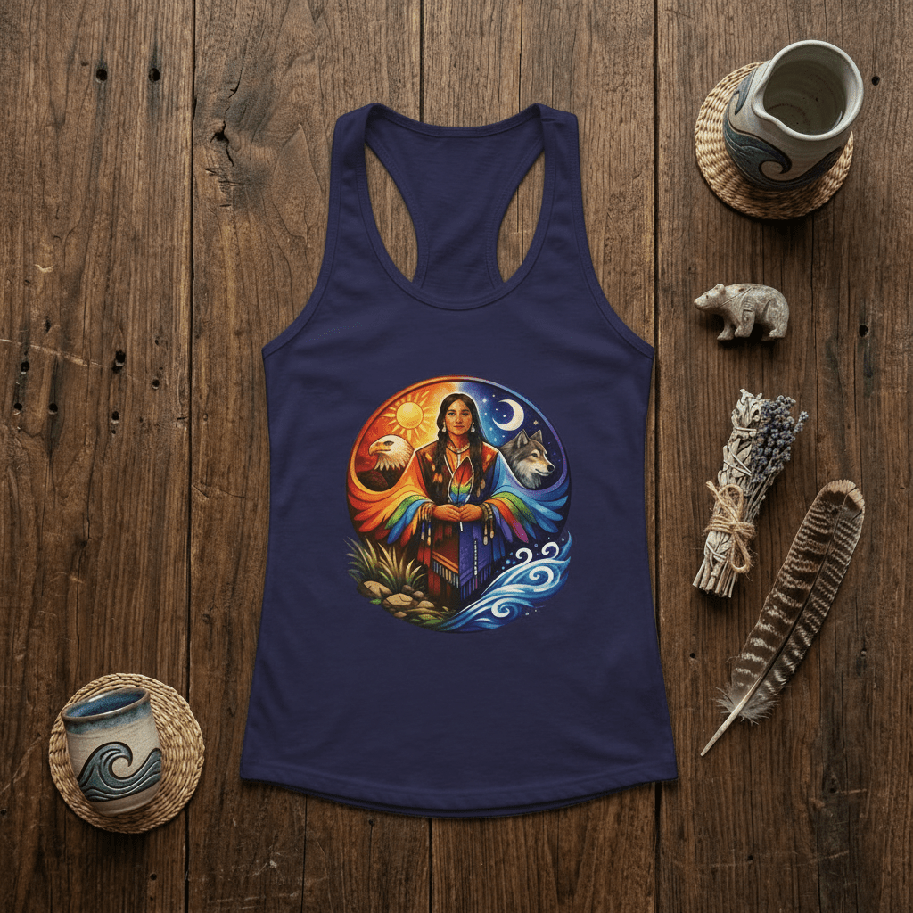 Two Spirited Racer TankEmber Spirit Apparel