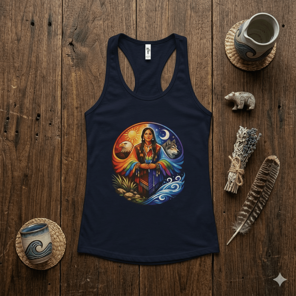 Two Spirited Racer TankEmber Spirit Apparel