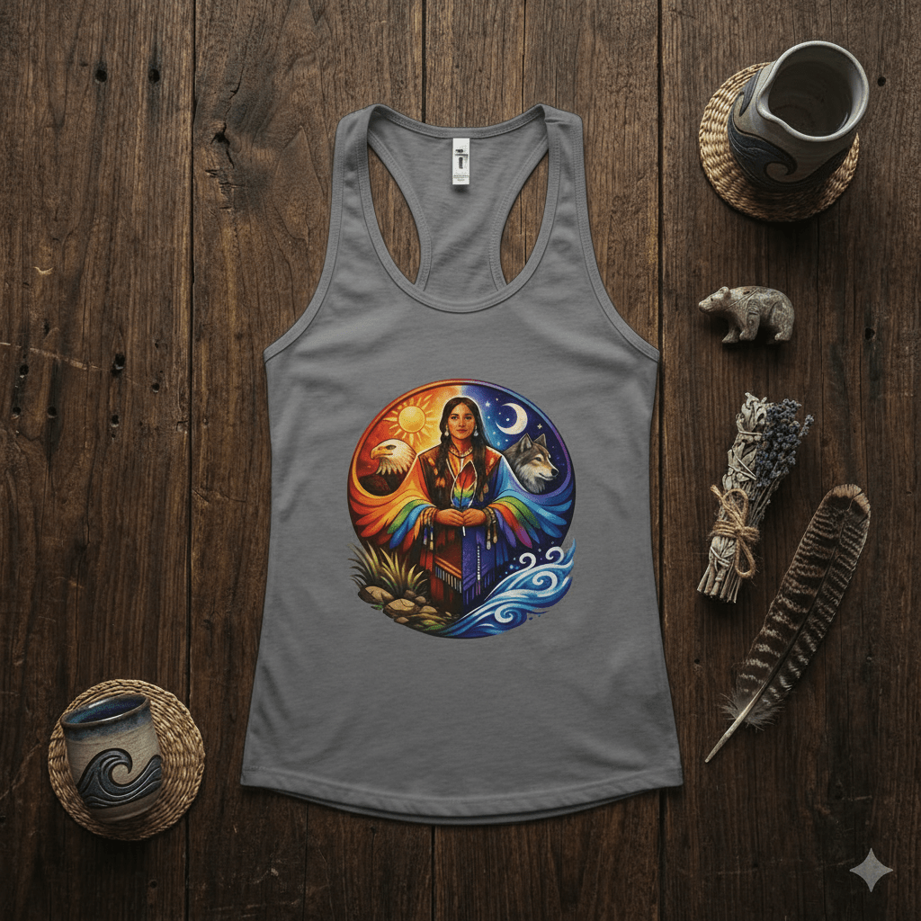 Two Spirited Racer TankEmber Spirit Apparel