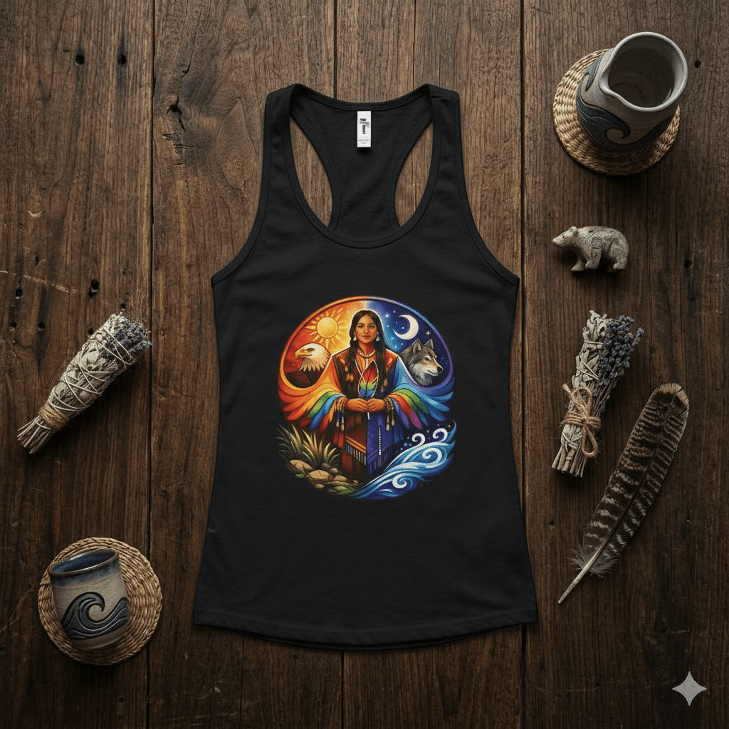 Two Spirited Racer TankEmber Spirit Apparel
