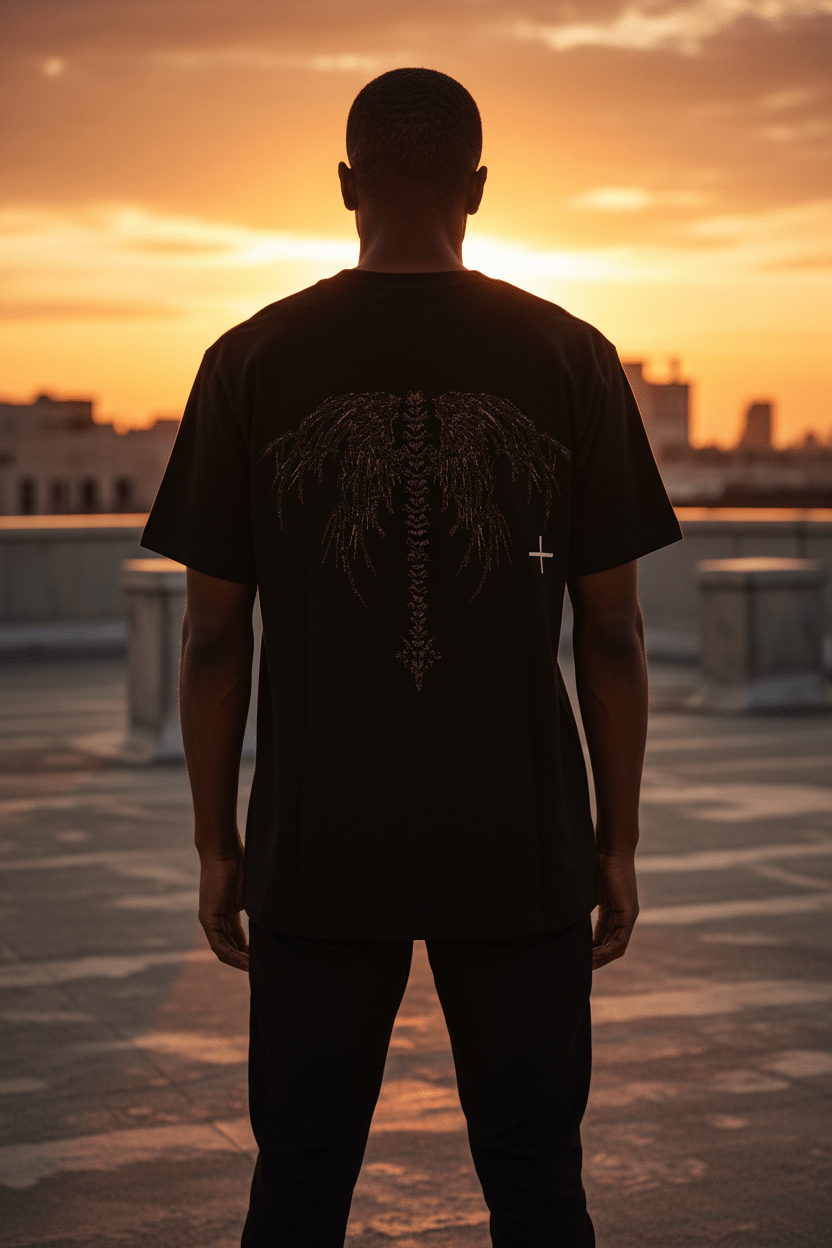 Unisex Garment - Dyed T-shirt - Dragon WingsEmber Spirit Apparel