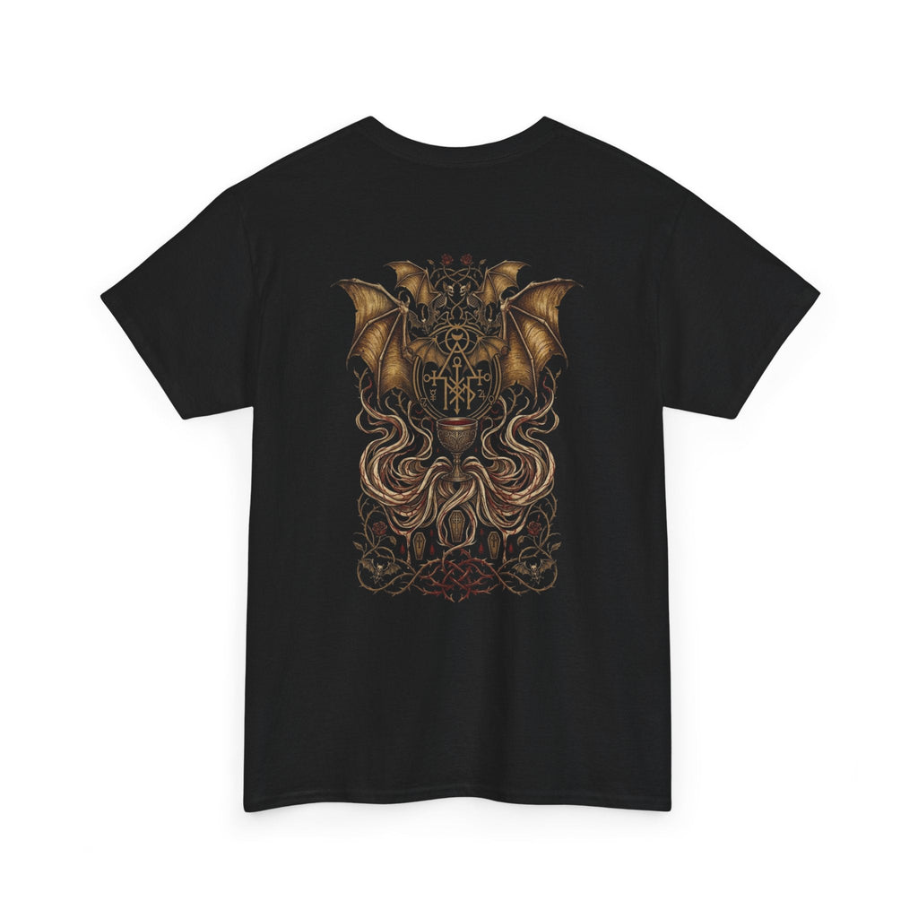 Vampire Bat Rider T‑Shirt — Gothic Fantasy Horror TeeEmber Spirit Apparel