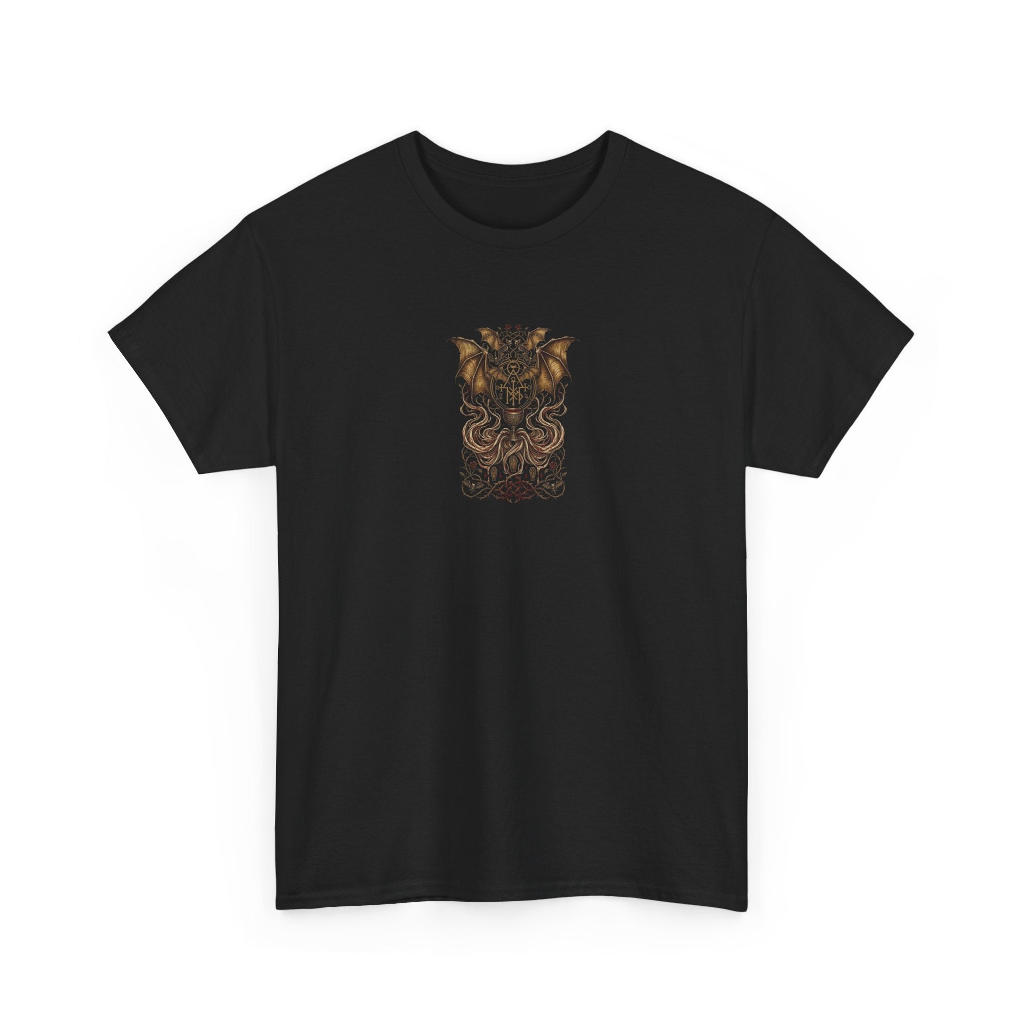 Vampire Bat Rider T‑Shirt — Gothic Fantasy Horror TeeEmber Spirit Apparel