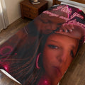 Velveteen Plush Blanket – Personalized Photo Love Throw (I Love You Always and Forever)Ember Spirit Apparel
