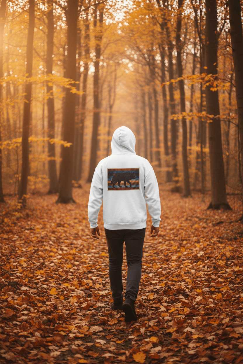 Wolf 7 Grandfather Teaching Hoodie — Tribal Wisdom & Ancestral GuidanceEmber Spirit Apparel