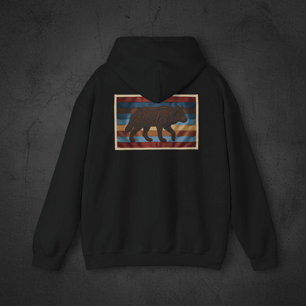 Wolf 7 Grandfather Teaching Hoodie — Tribal Wisdom & Ancestral GuidanceEmber Spirit Apparel