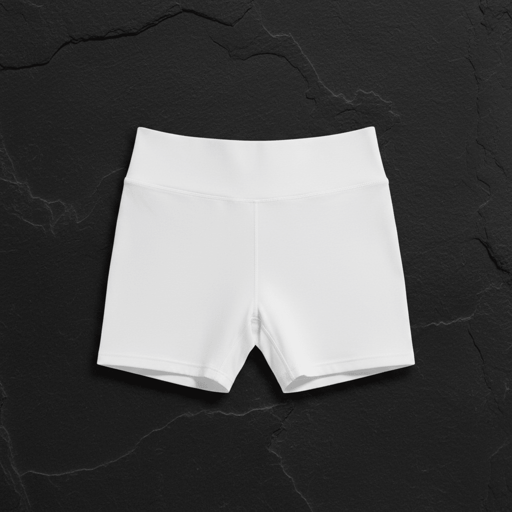 Women's Bold Statement Yoga Shorts — Empowerment Graphic AOPEmber Spirit Apparel