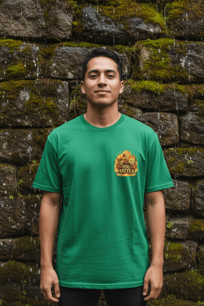 "You Matter" Graphic T-Shirt — Mental Health & Indigenous Wellness TeeEmber Spirit Apparel