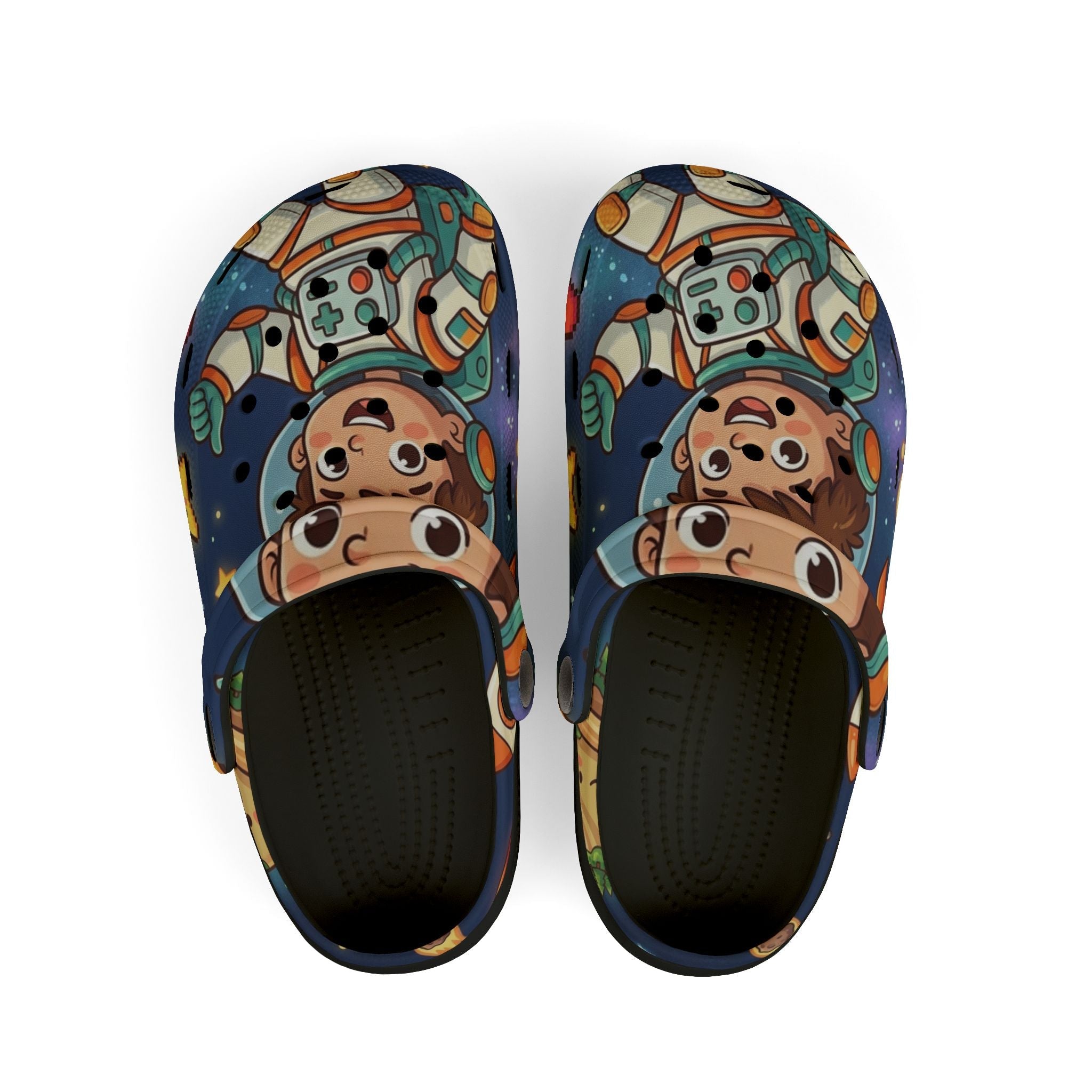 Kids Space Astronaut Clogs — Cute EVA Foam Slip‑OnsEmber Spirit Apparel