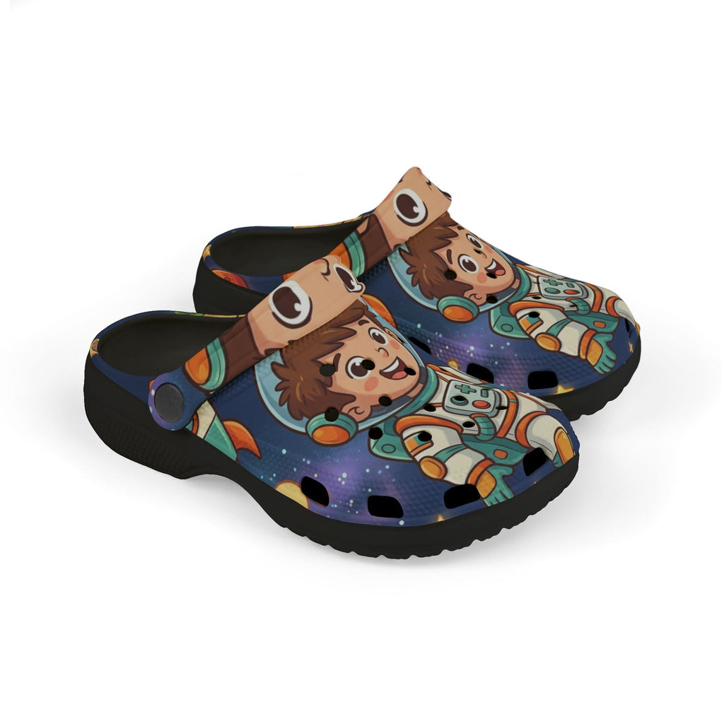 Kids Space Astronaut Clogs — Cute EVA Foam Slip‑OnsEmber Spirit Apparel
