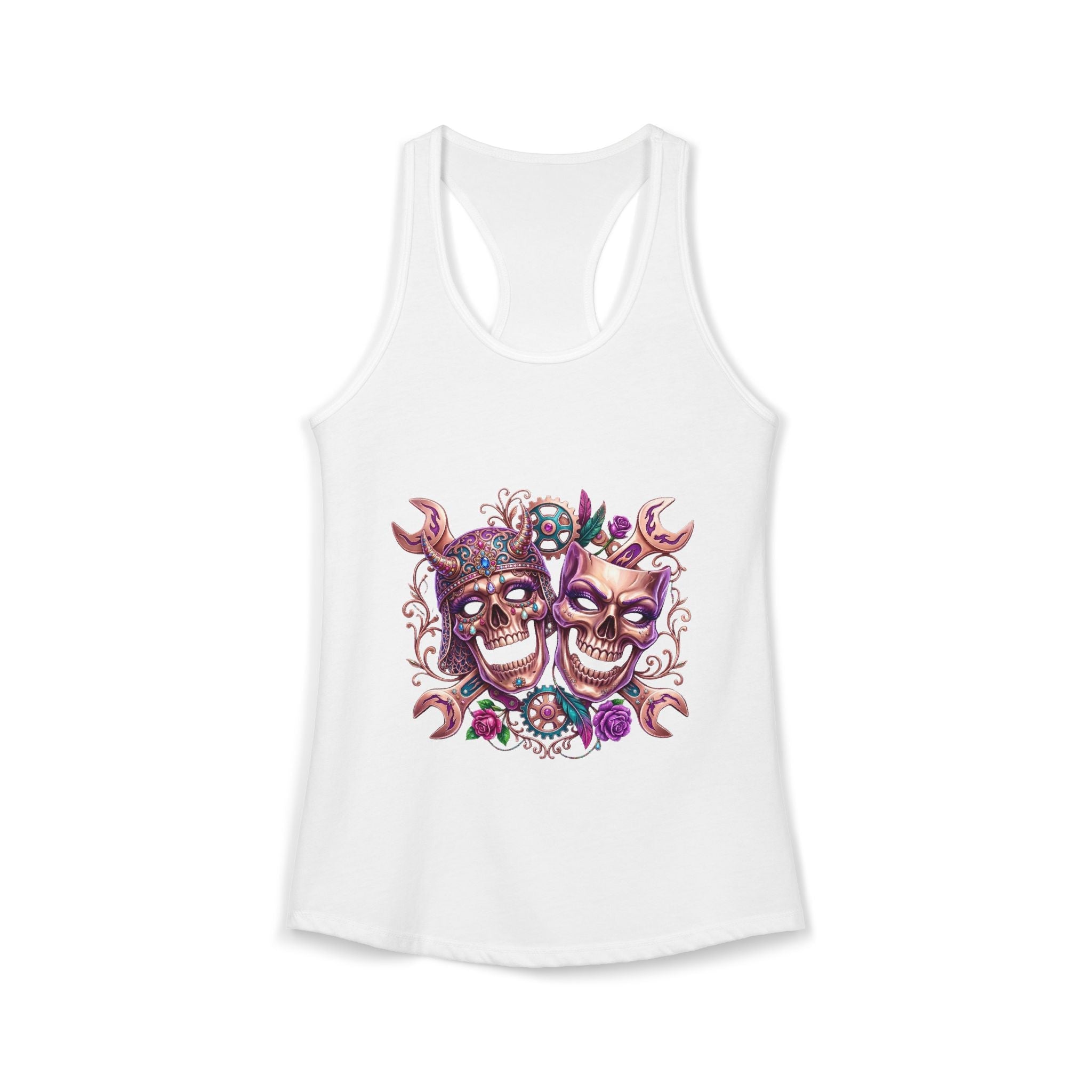 Drama Queen Racerback Tank – 'I Don't Create Drama, I Just Entertain It' Funny Women's TopEmber Spirit Apparel