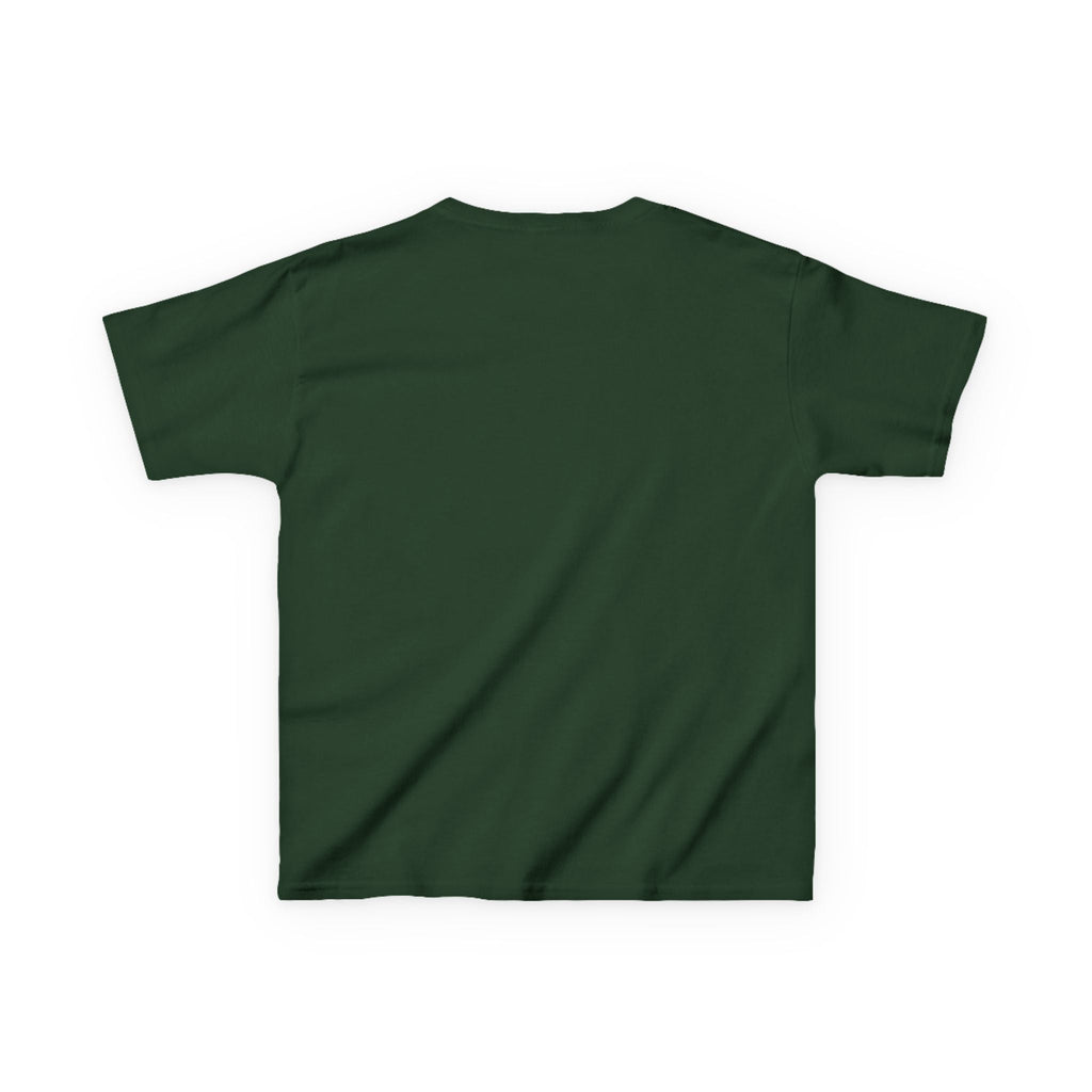 Kids Graphic Tee – 'An Apple a Day' Cute Green Alien Apple Cartoon ShirtEmber Spirit Apparel