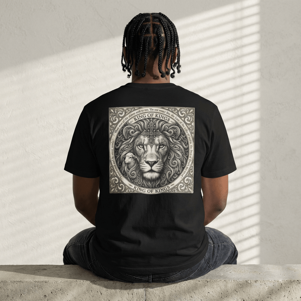 Lion King T-Shirt — Majestic Lion Graphic TeeEmber Spirit Apparel