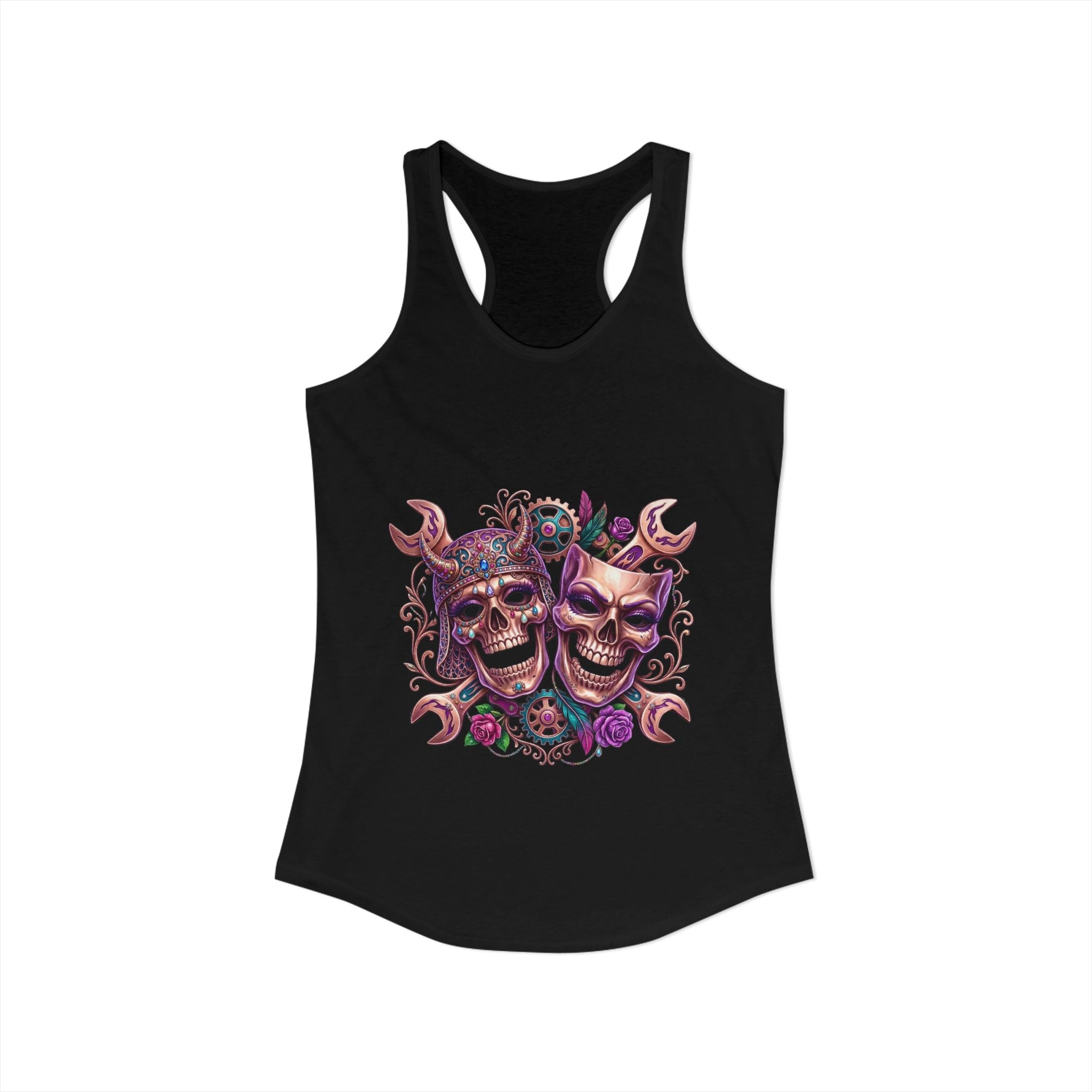Drama Queen Racerback Tank – 'I Don't Create Drama, I Just Entertain It' Funny Women's TopEmber Spirit Apparel