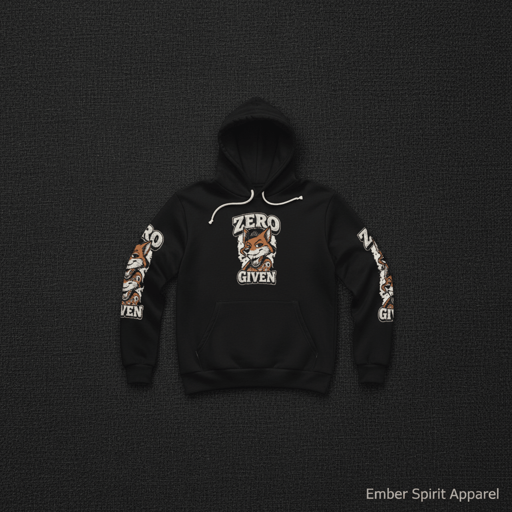 Zero Fox Given — Bold Unisex HoodieEmber Spirit Apparel